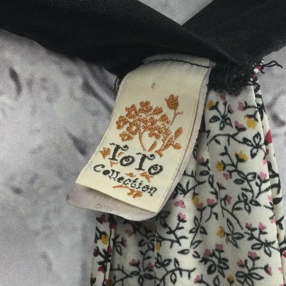 ToTo Collection Satin Floral Tank Top 1X - Picture 3 of 7